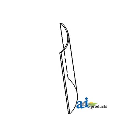 A & I Products Glass, Windshield, Upper (RH) 41.5" x34" x9" A-R50753
